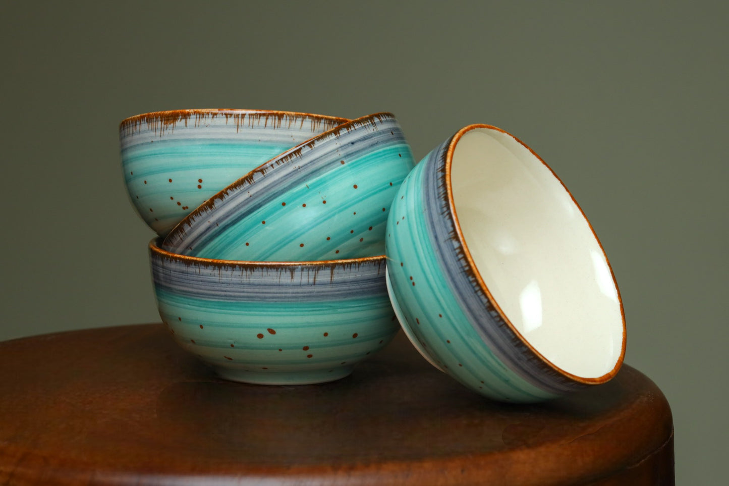 Blue & White antique Katoris (Set of 2)