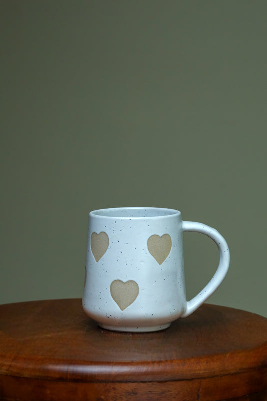 White "Say It With Love" Coffee Cups