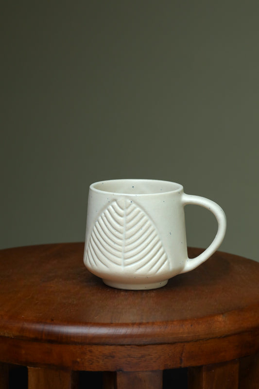 Uniquely Embossed White Cups