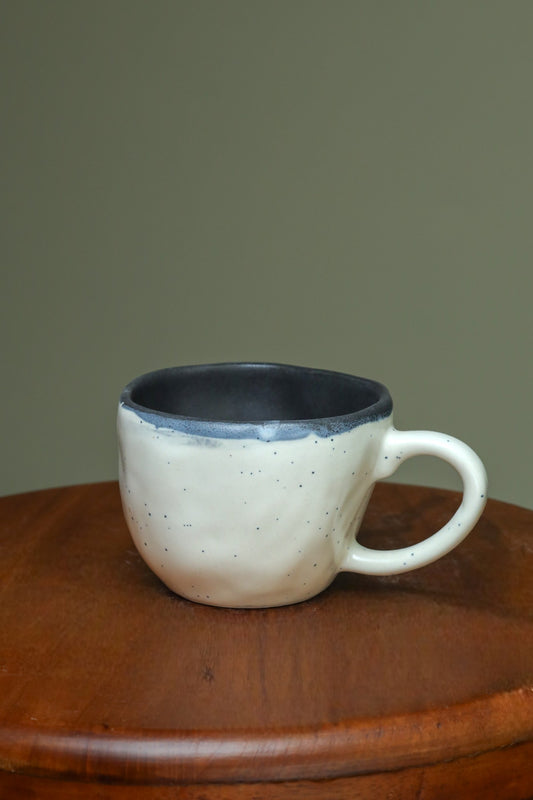 Exclusive white cups with unique shape