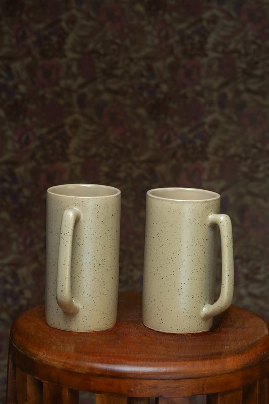 Cream color Beer Mugs - 400ml