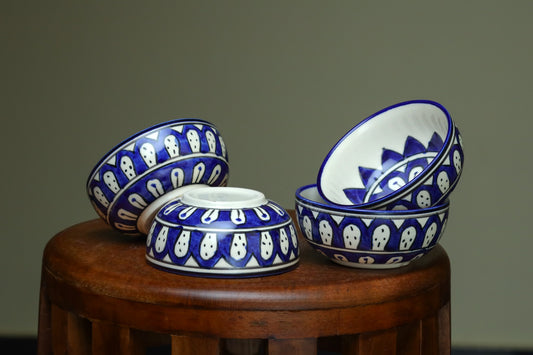 Blue & White katoris (Set of 2)