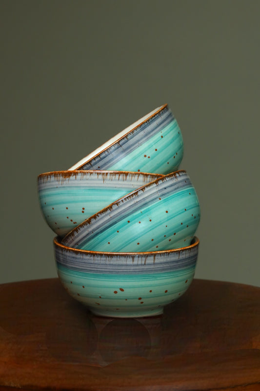 Blue & White antique Katoris (Set of 2)