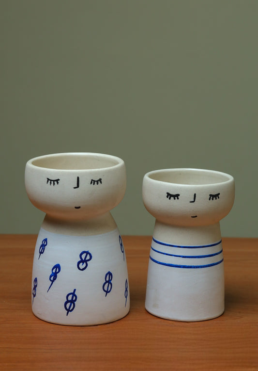 Set of 2 - Charming Vase