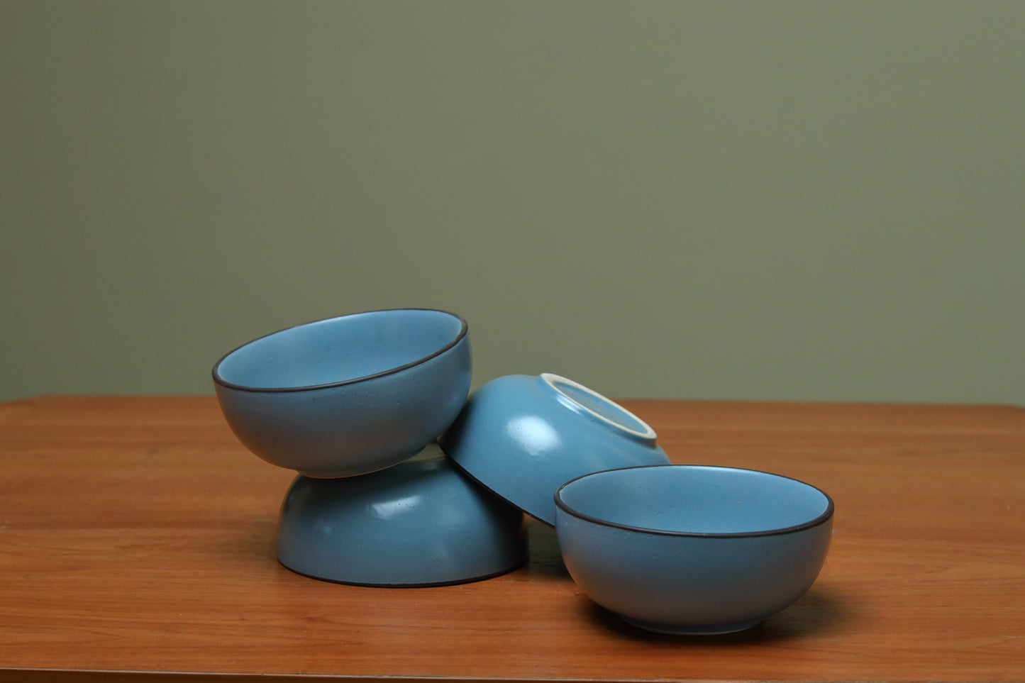 Blue Grey Katoris (Set of 2)